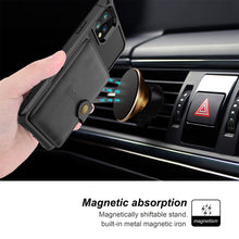 Load image into Gallery viewer, Magnetic Wallet Card Bag Leather Case, For iPhone 11 Pro Max, For iPhone X / XS, For iPhone XR, For iPhone XS Max, For iPhone SE 2022 / 2020 / 7 / 8, For iPhone 8 Plus / 7 Plus / 6 Plus