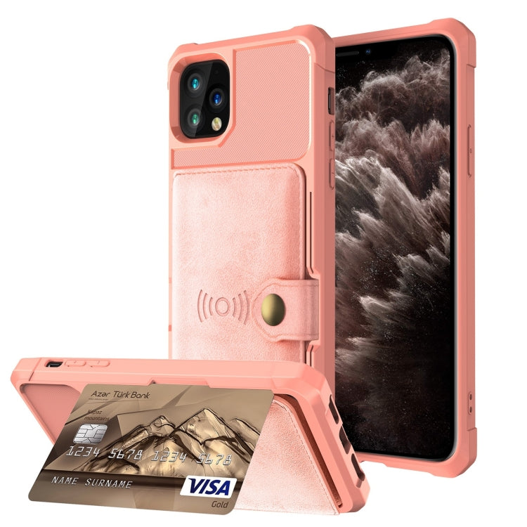 Magnetic Wallet Card Bag Leather Case, For iPhone 11 Pro Max, For iPhone X / XS, For iPhone XR, For iPhone XS Max, For iPhone SE 2022 / 2020 / 7 / 8, For iPhone 8 Plus / 7 Plus / 6 Plus