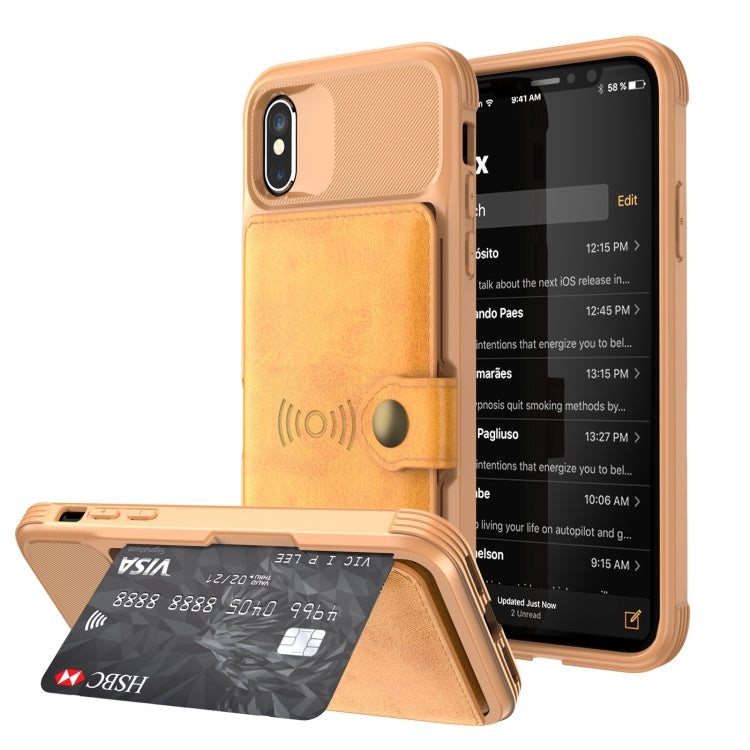 Magnetic Wallet Card Bag Leather Case, For iPhone 11 Pro Max, For iPhone X / XS, For iPhone XR, For iPhone XS Max, For iPhone SE 2022 / 2020 / 7 / 8, For iPhone 8 Plus / 7 Plus / 6 Plus