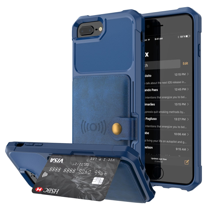 Magnetic Wallet Card Bag Leather Case, For iPhone 11 Pro Max, For iPhone X / XS, For iPhone XR, For iPhone XS Max, For iPhone SE 2022 / 2020 / 7 / 8, For iPhone 8 Plus / 7 Plus / 6 Plus