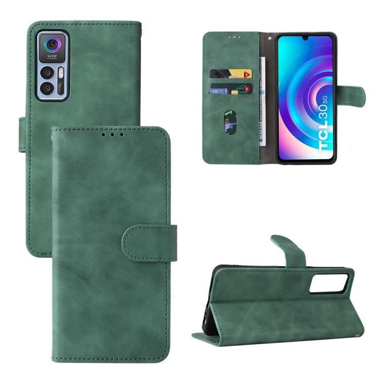 Skin Feel Magnetic Flip Leather Phone Case, For TCL 30 5G/30+ 5G, For TCL 30 SE, For vivo Y76 5G/Y76S 5G/Y74S, For Wiko Y52, For Samsung Galaxy M23 5G