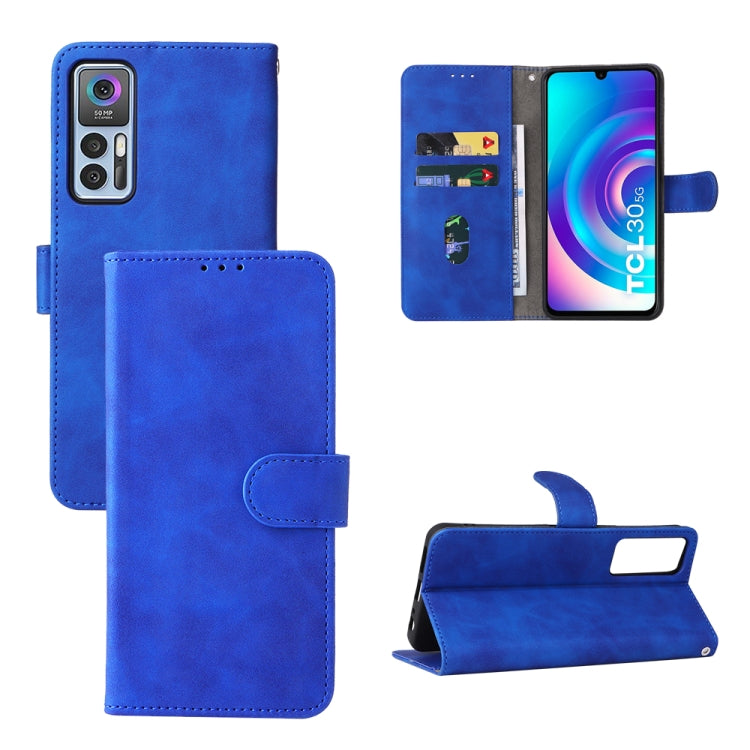 Skin Feel Magnetic Flip Leather Phone Case, For TCL 30 5G/30+ 5G, For TCL 30 SE, For vivo Y76 5G/Y76S 5G/Y74S, For Wiko Y52, For Samsung Galaxy M23 5G