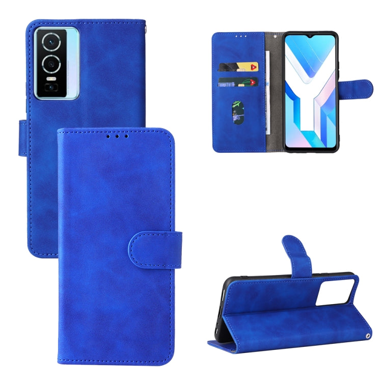 Skin Feel Magnetic Flip Leather Phone Case, For TCL 30 5G/30+ 5G, For TCL 30 SE, For vivo Y76 5G/Y76S 5G/Y74S, For Wiko Y52, For Samsung Galaxy M23 5G