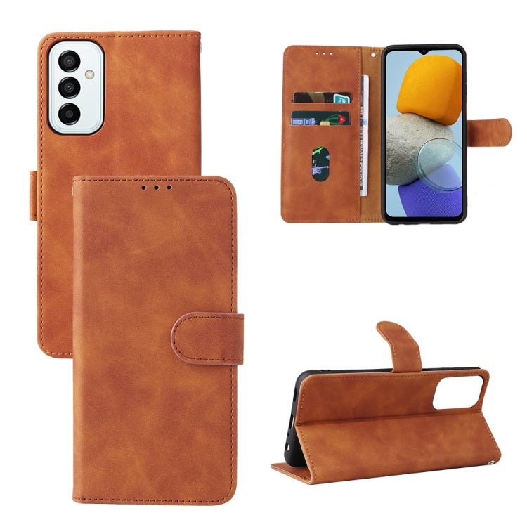 Skin Feel Magnetic Flip Leather Phone Case, For TCL 30 5G/30+ 5G, For TCL 30 SE, For vivo Y76 5G/Y76S 5G/Y74S, For Wiko Y52, For Samsung Galaxy M23 5G