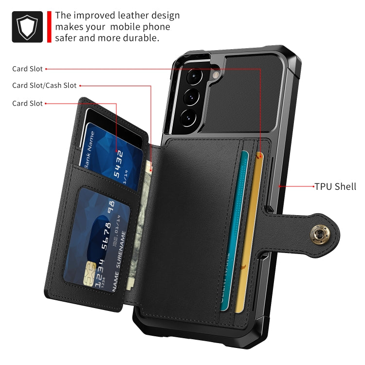 Magnetic Wallet Card Bag Leather Phone Case, For Samsung Galaxy S21 5G, For Samsung Galaxy S21+ 5G, For Samsung Galaxy S21 Ultra 5G, For Samsung Galaxy S20, For Samsung Galaxy S20+, For Samsung Galaxy S20 Ultra, For Samsung Galaxy Note20               ...