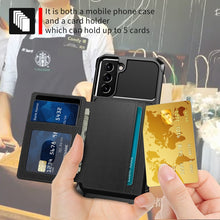 Load image into Gallery viewer, Magnetic Wallet Card Bag Leather Phone Case, For Samsung Galaxy S21 5G, For Samsung Galaxy S21+ 5G, For Samsung Galaxy S21 Ultra 5G, For Samsung Galaxy S20, For Samsung Galaxy S20+, For Samsung Galaxy S20 Ultra, For Samsung Galaxy Note20               ...