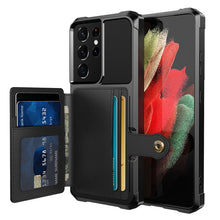 Load image into Gallery viewer, Magnetic Wallet Card Bag Leather Phone Case, For Samsung Galaxy S21 5G, For Samsung Galaxy S21+ 5G, For Samsung Galaxy S21 Ultra 5G, For Samsung Galaxy S20, For Samsung Galaxy S20+, For Samsung Galaxy S20 Ultra, For Samsung Galaxy Note20               ...