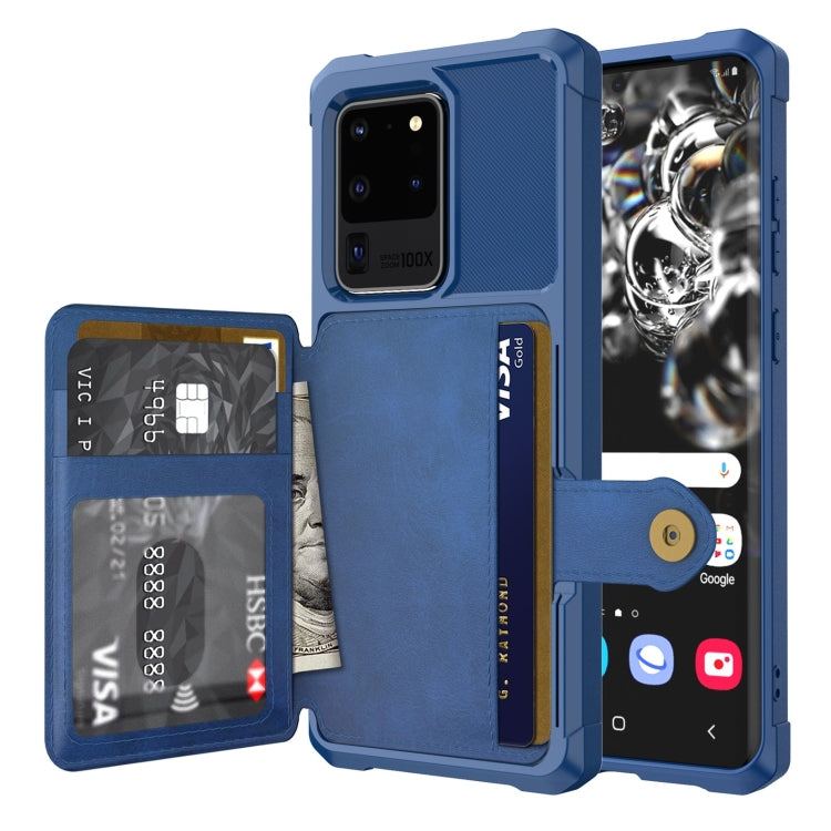 Magnetic Wallet Card Bag Leather Phone Case, For Samsung Galaxy S21 5G, For Samsung Galaxy S21+ 5G, For Samsung Galaxy S21 Ultra 5G, For Samsung Galaxy S20, For Samsung Galaxy S20+, For Samsung Galaxy S20 Ultra, For Samsung Galaxy Note20               ...
