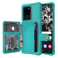 Load image into Gallery viewer, Magnetic Wallet Card Bag Leather Phone Case, For Samsung Galaxy S21 5G, For Samsung Galaxy S21+ 5G, For Samsung Galaxy S21 Ultra 5G, For Samsung Galaxy S20, For Samsung Galaxy S20+, For Samsung Galaxy S20 Ultra, For Samsung Galaxy Note20               ...