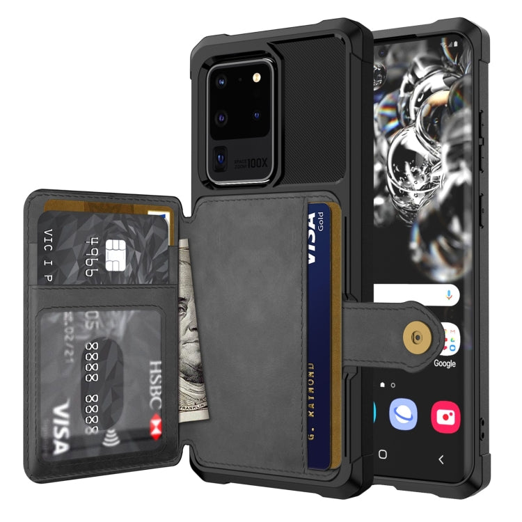 Magnetic Wallet Card Bag Leather Phone Case, For Samsung Galaxy S21 5G, For Samsung Galaxy S21+ 5G, For Samsung Galaxy S21 Ultra 5G, For Samsung Galaxy S20, For Samsung Galaxy S20+, For Samsung Galaxy S20 Ultra, For Samsung Galaxy Note20               ...
