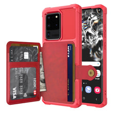 Load image into Gallery viewer, Magnetic Wallet Card Bag Leather Phone Case, For Samsung Galaxy S21 5G, For Samsung Galaxy S21+ 5G, For Samsung Galaxy S21 Ultra 5G, For Samsung Galaxy S20, For Samsung Galaxy S20+, For Samsung Galaxy S20 Ultra, For Samsung Galaxy Note20               ...