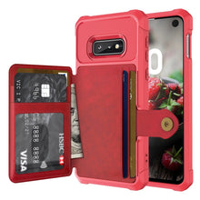 Load image into Gallery viewer, Magnetic Wallet Card Bag Leather Phone Case, For Samsung Galaxy Note10+, For Samsung Galaxy S10, For Samsung Galaxy S10e, For Samsung Galaxy S10+, For Samsung Galaxy Note9, For Samsung Galaxy S9, For Samsung Galaxy S9+, For Samsung Galaxy A12          ...