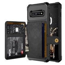 Load image into Gallery viewer, Magnetic Wallet Card Bag Leather Phone Case, For Samsung Galaxy Note10+, For Samsung Galaxy S10, For Samsung Galaxy S10e, For Samsung Galaxy S10+, For Samsung Galaxy Note9, For Samsung Galaxy S9, For Samsung Galaxy S9+, For Samsung Galaxy A12          ...