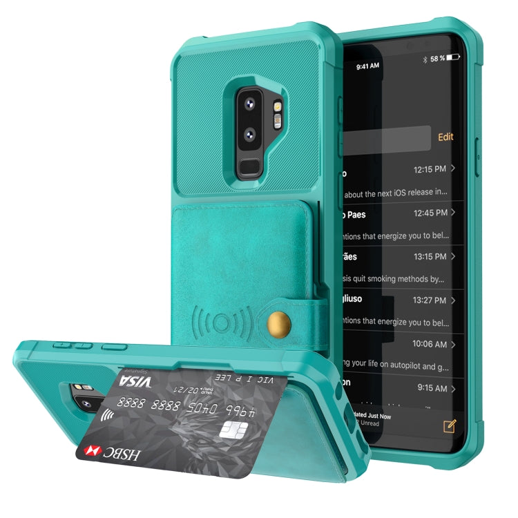 Magnetic Wallet Card Bag Leather Phone Case, For Samsung Galaxy Note10+, For Samsung Galaxy S10, For Samsung Galaxy S10e, For Samsung Galaxy S10+, For Samsung Galaxy Note9, For Samsung Galaxy S9, For Samsung Galaxy S9+, For Samsung Galaxy A12          ...