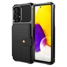 Load image into Gallery viewer, Magnetic Wallet Card Bag Leather Phone Case, For Samsung Galaxy A72 5G / 4G, For Samsung Galaxy S21 FE 5G