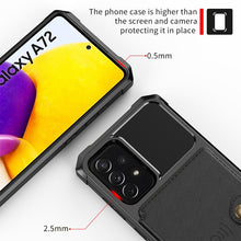 Load image into Gallery viewer, Magnetic Wallet Card Bag Leather Phone Case, For Samsung Galaxy A72 5G / 4G, For Samsung Galaxy S21 FE 5G