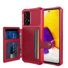 Load image into Gallery viewer, Magnetic Wallet Card Bag Leather Phone Case, For Samsung Galaxy A72 5G / 4G, For Samsung Galaxy S21 FE 5G