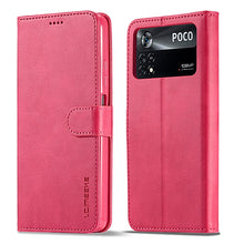 Load image into Gallery viewer, LC.IMEEKE Calf Texture Leather Phone Case, For Honor 50 / nova 9, For Honor 50 Pro / nova 9 Pro, For Xiaomi Poco X4 Pro 5G, For Xiaomi Poco M4 Pro