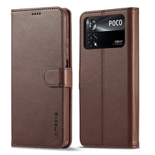 Load image into Gallery viewer, LC.IMEEKE Calf Texture Leather Phone Case, For Honor 50 / nova 9, For Honor 50 Pro / nova 9 Pro, For Xiaomi Poco X4 Pro 5G, For Xiaomi Poco M4 Pro