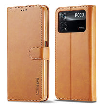 Load image into Gallery viewer, LC.IMEEKE Calf Texture Leather Phone Case, For Honor 50 / nova 9, For Honor 50 Pro / nova 9 Pro, For Xiaomi Poco X4 Pro 5G, For Xiaomi Poco M4 Pro