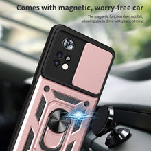 Load image into Gallery viewer, Sliding Camera Cover Design TPU+PC Phone Case, For Xiaomi Poco X4 Pro 5G