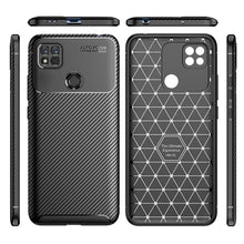 Load image into Gallery viewer, Carbon Fiber Texture Shockproof TPU Phone Case, For Xiaomi Redmi 10A