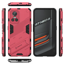 Load image into Gallery viewer, Punk Armor 2 in 1 PC + TPU Shockproof Phone Case with Invisible Holder, For Realme GT Neo3 5G China, For Samsung Galaxy A23