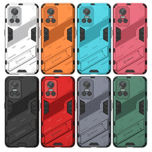 Load image into Gallery viewer, Punk Armor 2 in 1 PC + TPU Shockproof Phone Case with Invisible Holder, For Realme GT Neo3 5G China, For Samsung Galaxy A23