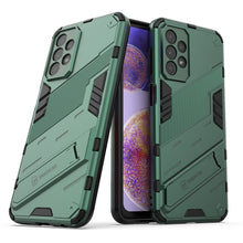 Load image into Gallery viewer, Punk Armor 2 in 1 PC + TPU Shockproof Phone Case with Invisible Holder, For Realme GT Neo3 5G China, For Samsung Galaxy A23