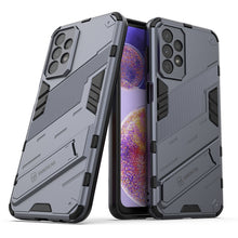Load image into Gallery viewer, Punk Armor 2 in 1 PC + TPU Shockproof Phone Case with Invisible Holder, For Realme GT Neo3 5G China, For Samsung Galaxy A23
