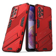 Load image into Gallery viewer, Punk Armor 2 in 1 PC + TPU Shockproof Phone Case with Invisible Holder, For Realme GT Neo3 5G China, For Samsung Galaxy A23