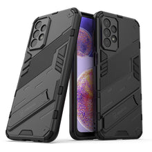 Load image into Gallery viewer, Punk Armor 2 in 1 PC + TPU Shockproof Phone Case with Invisible Holder, For Realme GT Neo3 5G China, For Samsung Galaxy A23