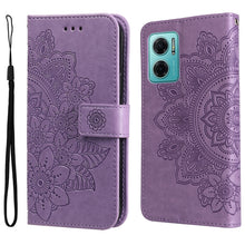 Load image into Gallery viewer, 7-petal Flowers Embossing Pattern Horizontal Flip Leather Case, For Xiaomi Redmi Note 11E/Redmi 10 Prime+ 5G, For Huawei Nova 9 Pro/Honor 50 Pro, For Infinix Hot 11, For Infinix Note 11, For Infinix Note 11 Pro/Note 11s, For OPPO Realme C35            ...