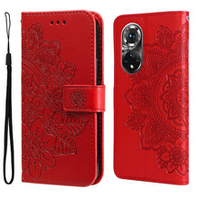 Load image into Gallery viewer, 7-petal Flowers Embossing Pattern Horizontal Flip Leather Case, For Xiaomi Redmi Note 11E/Redmi 10 Prime+ 5G, For Huawei Nova 9 Pro/Honor 50 Pro, For Infinix Hot 11, For Infinix Note 11, For Infinix Note 11 Pro/Note 11s, For OPPO Realme C35            ...