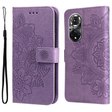 Load image into Gallery viewer, 7-petal Flowers Embossing Pattern Horizontal Flip Leather Case, For Xiaomi Redmi Note 11E/Redmi 10 Prime+ 5G, For Huawei Nova 9 Pro/Honor 50 Pro, For Infinix Hot 11, For Infinix Note 11, For Infinix Note 11 Pro/Note 11s, For OPPO Realme C35            ...