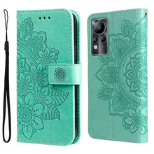 Load image into Gallery viewer, 7-petal Flowers Embossing Pattern Horizontal Flip Leather Case, For Xiaomi Redmi Note 11E/Redmi 10 Prime+ 5G, For Huawei Nova 9 Pro/Honor 50 Pro, For Infinix Hot 11, For Infinix Note 11, For Infinix Note 11 Pro/Note 11s, For OPPO Realme C35            ...