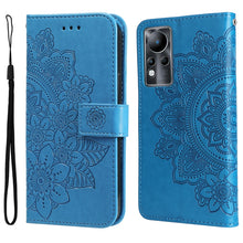 Load image into Gallery viewer, 7-petal Flowers Embossing Pattern Horizontal Flip Leather Case, For Xiaomi Redmi Note 11E/Redmi 10 Prime+ 5G, For Huawei Nova 9 Pro/Honor 50 Pro, For Infinix Hot 11, For Infinix Note 11, For Infinix Note 11 Pro/Note 11s, For OPPO Realme C35            ...