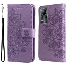 Load image into Gallery viewer, 7-petal Flowers Embossing Pattern Horizontal Flip Leather Case, For Xiaomi Redmi Note 11E/Redmi 10 Prime+ 5G, For Huawei Nova 9 Pro/Honor 50 Pro, For Infinix Hot 11, For Infinix Note 11, For Infinix Note 11 Pro/Note 11s, For OPPO Realme C35            ...