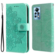 Load image into Gallery viewer, 7-petal Flowers Embossing Pattern Horizontal Flip Leather Case, For Xiaomi Redmi Note 11E/Redmi 10 Prime+ 5G, For Huawei Nova 9 Pro/Honor 50 Pro, For Infinix Hot 11, For Infinix Note 11, For Infinix Note 11 Pro/Note 11s, For OPPO Realme C35            ...