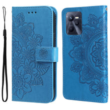 Load image into Gallery viewer, 7-petal Flowers Embossing Pattern Horizontal Flip Leather Case, For Xiaomi Redmi Note 11E/Redmi 10 Prime+ 5G, For Huawei Nova 9 Pro/Honor 50 Pro, For Infinix Hot 11, For Infinix Note 11, For Infinix Note 11 Pro/Note 11s, For OPPO Realme C35            ...