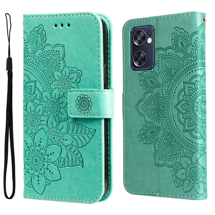 7-petal Flowers Embossing Pattern Horizontal Flip Leather Case, For Xiaomi Redmi Note 11E/Redmi 10 Prime+ 5G, For Huawei Nova 9 Pro/Honor 50 Pro, For Infinix Hot 11, For Infinix Note 11, For Infinix Note 11 Pro/Note 11s, For OPPO Realme C35            ...