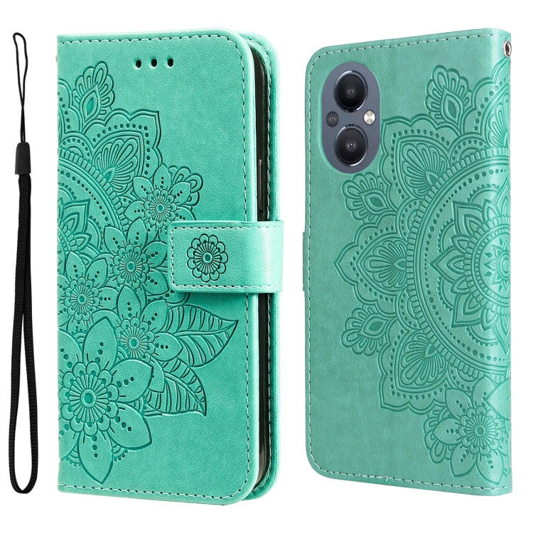 7-petal Flowers Embossing Pattern Horizontal Flip Leather Case, For Xiaomi Redmi Note 11E/Redmi 10 Prime+ 5G, For Huawei Nova 9 Pro/Honor 50 Pro, For Infinix Hot 11, For Infinix Note 11, For Infinix Note 11 Pro/Note 11s, For OPPO Realme C35            ...
