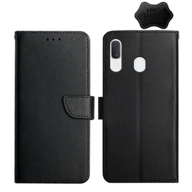 Genuine Leather Fingerprint-proof Horizontal Flip Phone Case, For Samsung Galaxy A40, For Samsung Galaxy A41, For Samsung Galaxy A42 5G, For Samsung Galaxy A50, For Samsung Galaxy A51, For Samsung Galaxy A51 5G, For Samsung Galaxy A70                  ...
