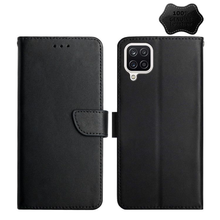 Genuine Leather Fingerprint-proof Horizontal Flip Phone Case, For Samsung Galaxy A40, For Samsung Galaxy A41, For Samsung Galaxy A42 5G, For Samsung Galaxy A50, For Samsung Galaxy A51, For Samsung Galaxy A51 5G, For Samsung Galaxy A70                  ...
