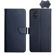 Load image into Gallery viewer, Genuine Leather Fingerprint-proof Horizontal Flip Phone Case, For Samsung Galaxy A40, For Samsung Galaxy A41, For Samsung Galaxy A42 5G, For Samsung Galaxy A50, For Samsung Galaxy A51, For Samsung Galaxy A51 5G, For Samsung Galaxy A70                  ...