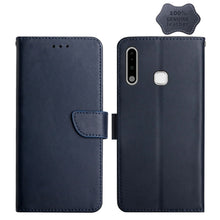Load image into Gallery viewer, Genuine Leather Fingerprint-proof Horizontal Flip Phone Case, For Samsung Galaxy A40, For Samsung Galaxy A41, For Samsung Galaxy A42 5G, For Samsung Galaxy A50, For Samsung Galaxy A51, For Samsung Galaxy A51 5G, For Samsung Galaxy A70                  ...