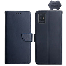 Load image into Gallery viewer, Genuine Leather Fingerprint-proof Horizontal Flip Phone Case, For Samsung Galaxy A40, For Samsung Galaxy A41, For Samsung Galaxy A42 5G, For Samsung Galaxy A50, For Samsung Galaxy A51, For Samsung Galaxy A51 5G, For Samsung Galaxy A70                  ...