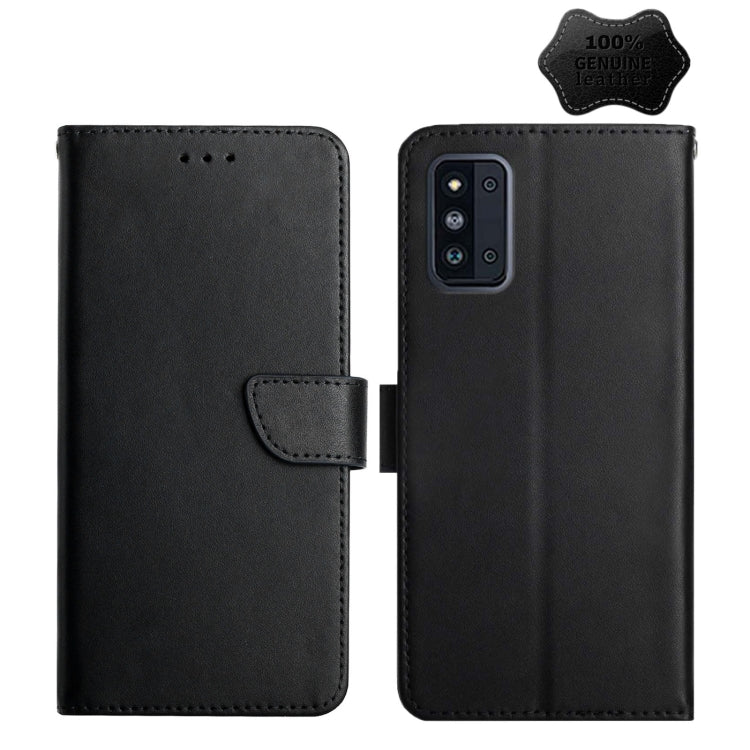 Genuine Leather Fingerprint-proof Horizontal Flip Phone Case, For Samsung Galaxy A40, For Samsung Galaxy A41, For Samsung Galaxy A42 5G, For Samsung Galaxy A50, For Samsung Galaxy A51, For Samsung Galaxy A51 5G, For Samsung Galaxy A70                  ...