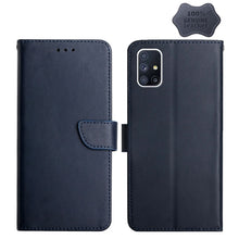 Load image into Gallery viewer, Genuine Leather Fingerprint-proof Horizontal Flip Phone Case, For Samsung Galaxy A40, For Samsung Galaxy A41, For Samsung Galaxy A42 5G, For Samsung Galaxy A50, For Samsung Galaxy A51, For Samsung Galaxy A51 5G, For Samsung Galaxy A70                  ...