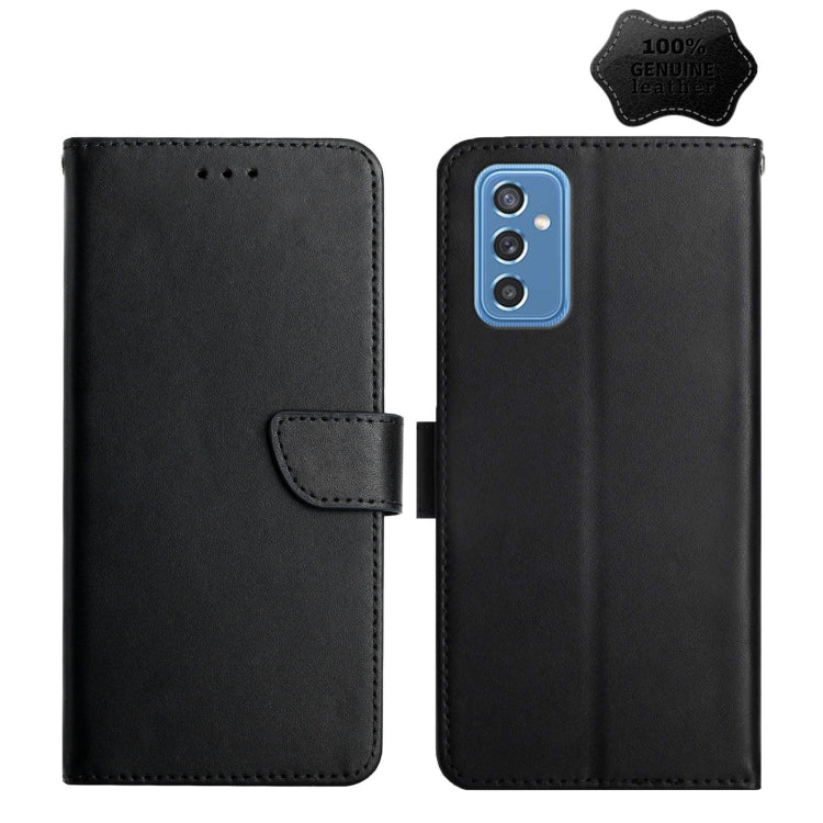 Genuine Leather Fingerprint-proof Horizontal Flip Phone Case, For Samsung Galaxy A40, For Samsung Galaxy A41, For Samsung Galaxy A42 5G, For Samsung Galaxy A50, For Samsung Galaxy A51, For Samsung Galaxy A51 5G, For Samsung Galaxy A70                  ...
